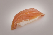 Smoked tuna nigiri